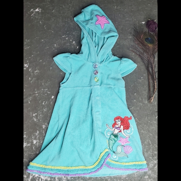 Disney Swim Disney Little Mermaid Swim Cover Up Poshmark